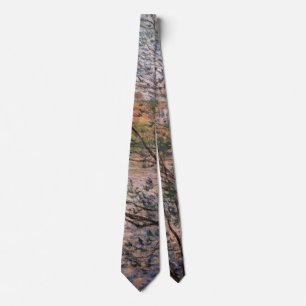 Claude Monet - Springtime through the branches Tie