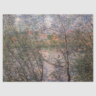 Claude Monet - Springtime through the branches Tissue Paper