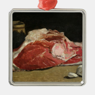 Claude Monet   Still Life, the Joint of Meat Metal Tree Decoration