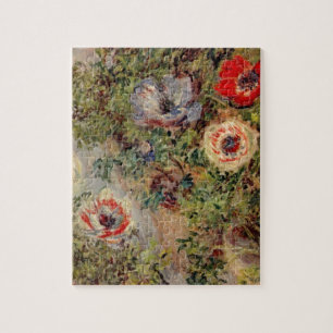 Claude Monet Still-Life with Anemone Destiny Gifts Jigsaw Puzzle