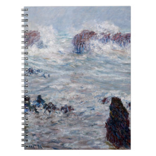 Claude Monet - Storm off the Belle-Ile Coast Notebook