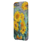 Claude Monet Sunflowers Vintage Floral Case-Mate iPhone Case (Back Left)