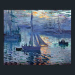 Claude Monet Sunrise — Marine Poster<br><div class="desc">Claude Monet Sunrise — Marine</div>