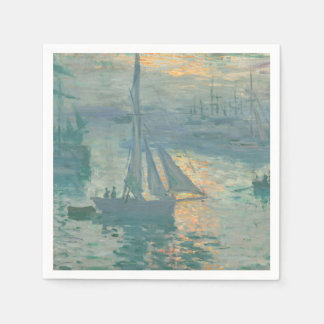 Claude Monet - Sunrise Napkin