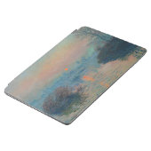Claude Monet - Sunset on the Seine at Lavacourt iPad Air Cover (Side)
