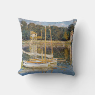 Claude Monet - The Argenteuil Bridge Cushion