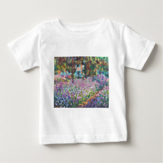 Claude Monet - The Artist's Garden at Givern Baby T-Shirt