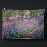 Claude Monet - The Artist's Garden at Giverny Accessory Pouch<br><div class="desc">The Artist's Garden at Giverny / Le Jardin de l'artiste a Giverny - Claude Monet,  1900</div>