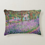 Claude Monet - The Artist's Garden at Giverny Decorative Cushion<br><div class="desc">The Artist's Garden at Giverny / Le Jardin de l'artiste a Giverny - Claude Monet,  1900</div>