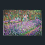 Claude Monet - The Artist's Garden at Giverny Doormat<br><div class="desc">The Artist's Garden at Giverny / Le Jardin de l'artiste a Giverny - Claude Monet,  1900</div>