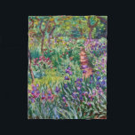 Claude Monet - The Artist's Garden at Giverny Fleece Blanket<br><div class="desc">Claude Monet - The Artist's Garden at Giverny</div>