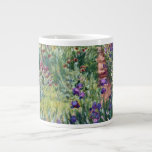 Claude Monet - The Artist's Garden at Giverny Large Coffee Mug<br><div class="desc">Claude Monet - The Artist's Garden at Giverny</div>