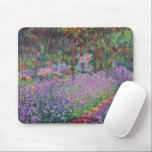 Claude Monet | The Artist's Garden at Giverny Mouse Pad<br><div class="desc">The Artist's Garden at Giverny,  1900 | by Claude Monet | Art Location: Musee d'Orsay,  Paris,  France | French Artist | Image Collection Number: XIR19133</div>