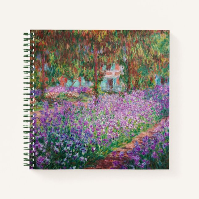 Claude Monet - The Artist's Garden at Giverny Notebook (Front)