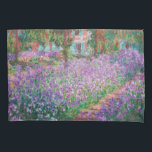 Claude Monet - The Artist's Garden at Giverny Pillowcase<br><div class="desc">The Artist's Garden at Giverny / Le Jardin de l'artiste a Giverny - Claude Monet,  1900</div>