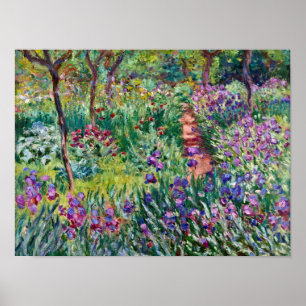 Claude Monet - The Artist's Garden at Giverny Poster