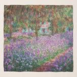 Claude Monet - The Artist's Garden at Giverny Scarf<br><div class="desc">The Artist's Garden at Giverny / Le Jardin de l'artiste a Giverny - Claude Monet,  1900</div>