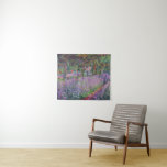 Claude Monet | The Artist's Garden at Giverny Tapestry<br><div class="desc">The Artist's Garden at Giverny,  1900 | by Claude Monet | Art Location: Musee d'Orsay,  Paris,  France | French Artist | Image Collection Number: XIR19133</div>