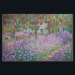 Claude Monet - The Artist's Garden at Giverny Tissue Paper<br><div class="desc">The Artist's Garden at Giverny / Le Jardin de l'artiste a Giverny - Claude Monet,  1900</div>