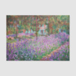 Claude Monet - The Artist's Garden at Giverny Tissue Paper<br><div class="desc">The Artist's Garden at Giverny / Le Jardin de l'artiste a Giverny - Claude Monet,  1900</div>