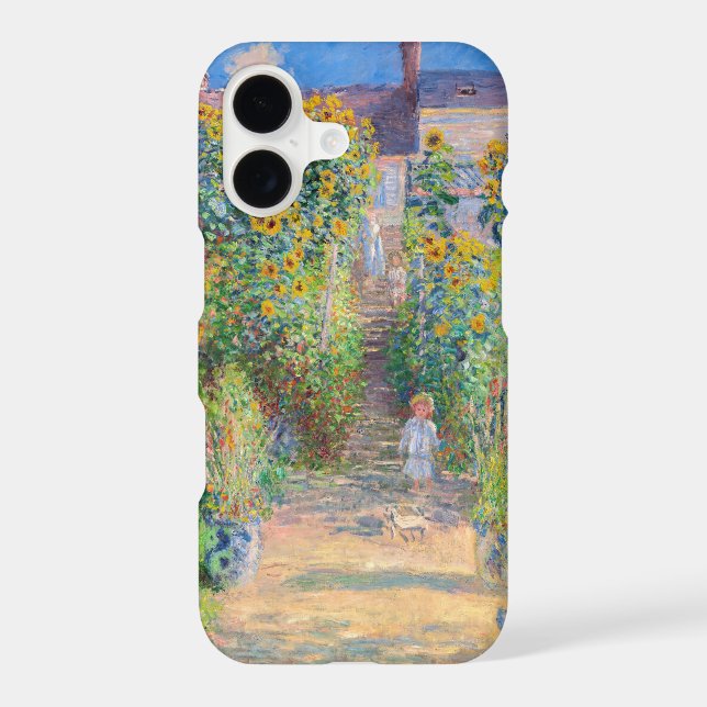 Claude Monet - The Artist's Garden at Vetheuil (Back)