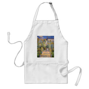 Claude Monet The Artist's Garden at Vétheuil, 1880 Standard Apron