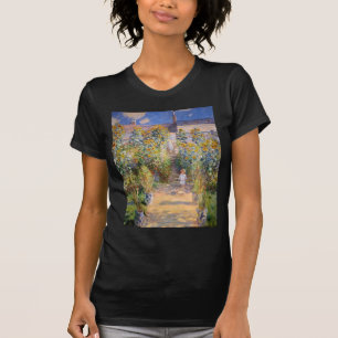 Claude Monet The Artist's Garden at Vétheuil, 1880 T-Shirt