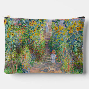 Claude Monet - The Artist's Garden at Vetheuil Accessory Pouch