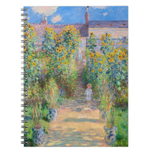Claude Monet - The Artist's Garden at Vetheuil Notebook