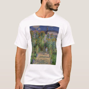 Claude Monet   The Artist's Garden at Vetheuil T-Shirt
