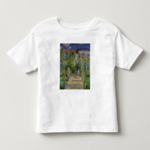 Claude Monet The Artist's Garden at Vetheuil Toddler T-Shirt