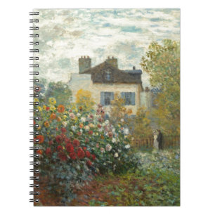 Claude Monet   The Artist's Garden in Argenteuil Notebook