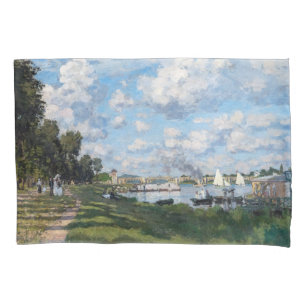 Claude Monet - The Basin at Argenteuil Pillowcase