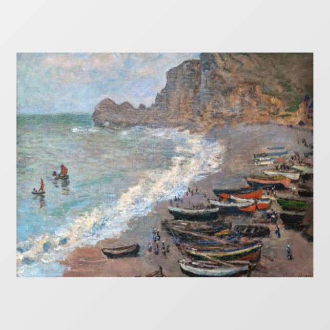 Claude Monet - The Beach at Etretat (Sheet)