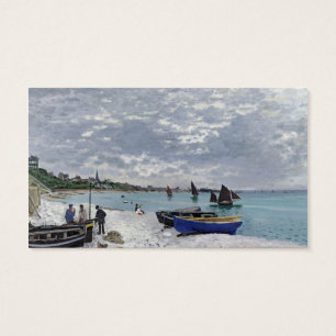 Claude Monet The Beach at Sainte-Adresse