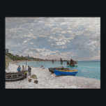 Claude Monet The Beach at Sainte-Adresse 1867 Poster<br><div class="desc">Claude Monet The Beach at Sainte-Adresse 1867 public domain , Claude Monet (French, 1840–1926) , 1867 , oil on canvas , painting , vintage art, monet In the summer of 1867 Claude Monet stayed with his aunt in Sainte-Adresse, an affluent suburb of the port city of Le Havre in Normandy,...</div>