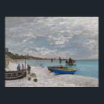 Claude Monet The Beach at Sainte-Adresse 1867 Poster<br><div class="desc">Claude Monet The Beach at Sainte-Adresse 1867 public domain , Claude Monet (French, 1840–1926) , 1867 , oil on canvas , painting , vintage art, monet In the summer of 1867 Claude Monet stayed with his aunt in Sainte-Adresse, an affluent suburb of the port city of Le Havre in Normandy,...</div>