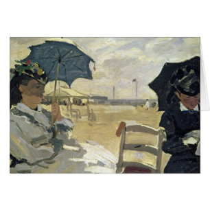 Claude Monet The Beach at Trouville, 1870