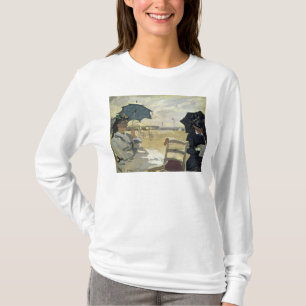 Claude Monet The Beach at Trouville, 1870 T-Shirt