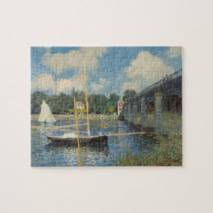 Claude Monet The Bridge at Argenteuil Jigsaw Puzzle