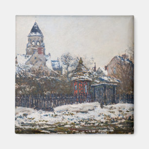 Claude Monet - The Church at Vetheuil Magnet