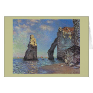 Claude Monet - The Cliffs at Etretat 1885