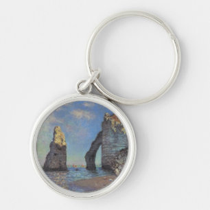 Claude Monet The Cliffs at Etretat Destiny Gifts Key Ring
