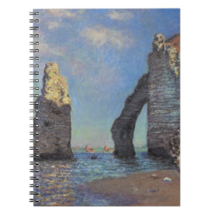 Claude Monet The Cliffs at Etretat Destiny Gifts Notebook