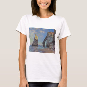 Claude Monet The Cliffs at Etretat Destiny Gifts T-Shirt