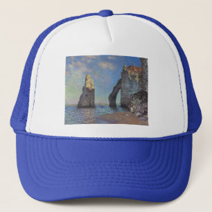 Claude Monet The Cliffs at Etretat Destiny Gifts Trucker Hat