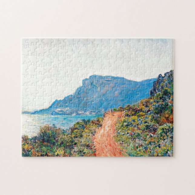 Claude Monet The Corniche near Monaco Jigsaw Puzzle (Horizontal)