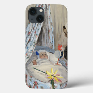 Claude Monet The Cradle, Camille with Son Jean iPhone 13 Case