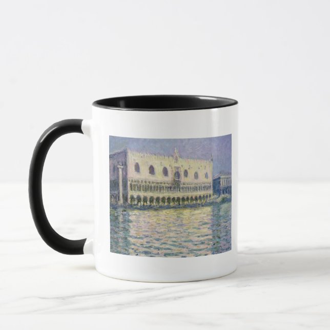 Claude Monet | The Ducal Palace, Venice, 1908 Mug (Left)