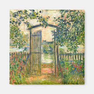 Claude Monet: The Garden Gate at Vetheuil Magnet